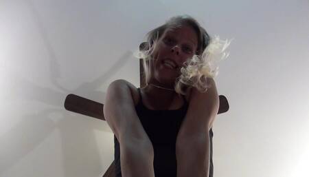 Shaylee Makes Tiny Frankie Pay