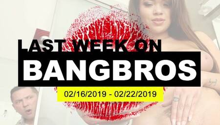 Last Week on BANGBROS.COM: 02/16/2019 - 02/22/2019
