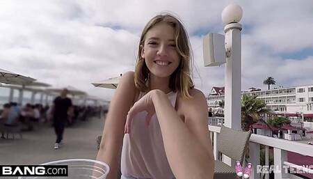 Real Teens - Teen POV Pussy Play in Public