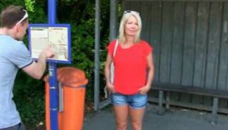 Deutscher Fan Fick Porno mit gblonder Pornomilf