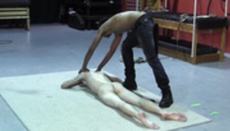 Mikeal explores his skinny new sub boy Chad