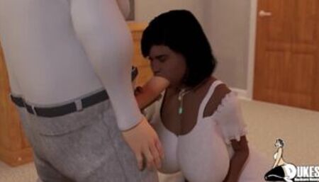 Big booty MILF takes multiple dicks