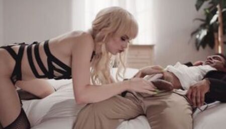 Skinny small tits ts Kate Zoha 69 blowjob with stepdads cock