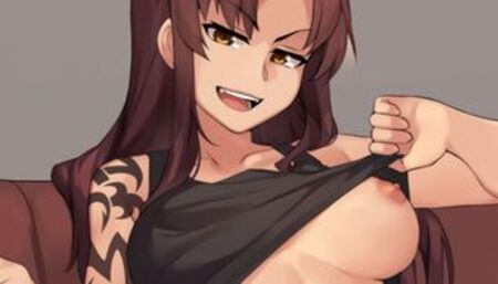 Revy Hentai JOI (Black Lagoon) (Femdom, CBT, Optional CEI)