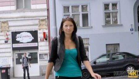 Euro lassie is ready to undress and make love to stranger