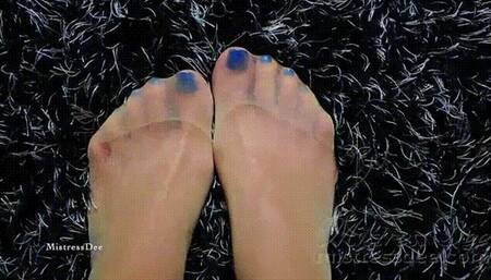 My Pretty Little Nylon Feet