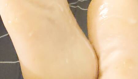 Calypso Rose - Rubbing The Cum Into Her Soles Oct 2022