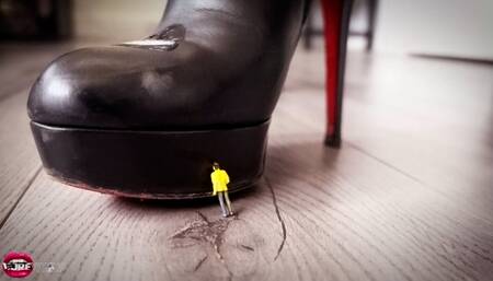 Swallowing My Boot Bitch! Ft Mistress Tess - 4K