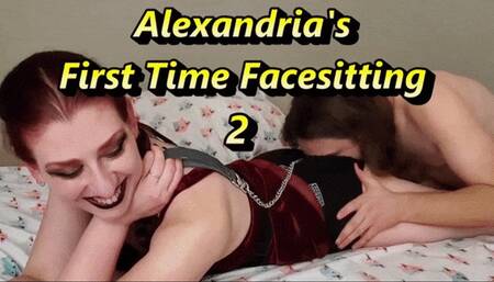 Alexandria's First Time Facesitting 2