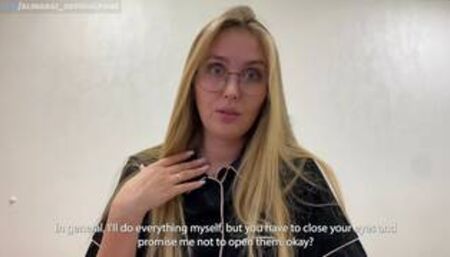 A stepson with broken arms poured sperm into the pussy of a kind stepmother. - Thank you stepmother