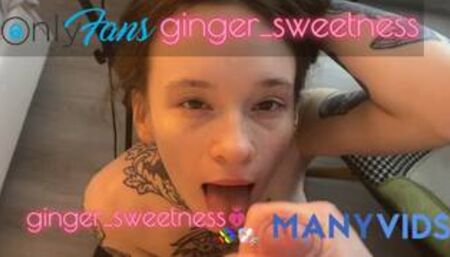 redhead schoolgirl teen loves sucking classmate after school