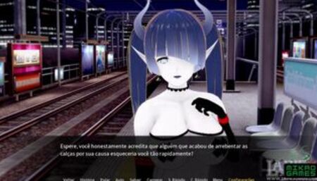 [Gameplay] Tales of Dream Life Harem ep 1 Boquete no Metro da Deusa Dragão Azul Go...