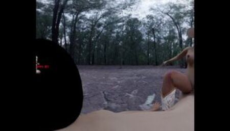 Cow Girl with Big Tits rides a Big Hard Cock Rodeo Style in nothing but her Boots and Hat in VR Yee