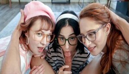 Nerd best friends catfishing and busted