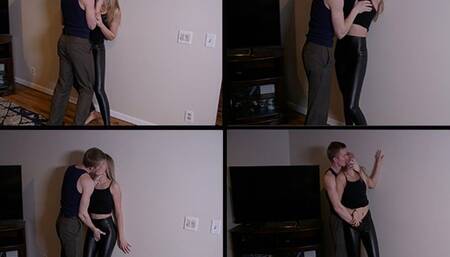 Emmy Leather Pants Grab