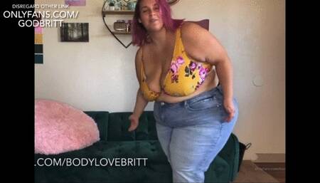 BBW Neighbor Secret Strip Tease Roleplay