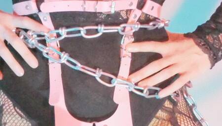 Ava Wiicked's Bound and Funnel Fed by sadistic feeder