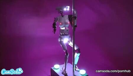 CamSoda - Sex Robot Cam Girl Twerks and Orgasms