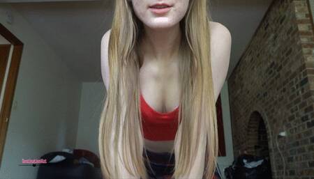 Playing With My New Boxing Gloves