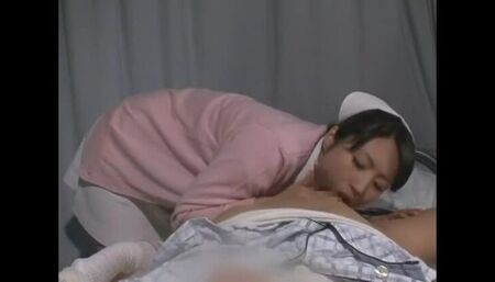 Exotic Japanese chick Azusa Akanishi, Sana Kanato, Yume Kimino in Crazy Handjobs, Nurse/Naasu JAV clip