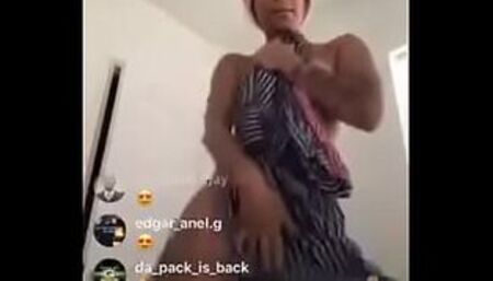 Lg lighskin thot goes on Ebonyforsex.com to get a fuck