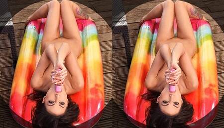 Endless orgasms by teen Suzy Rainbow in this epic VR sex toy POV sensation