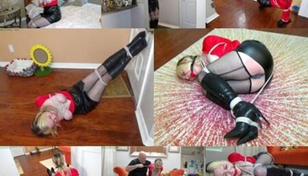 Tightly bound & gagged futile hops to escape (MP4 SD 3500kbps)