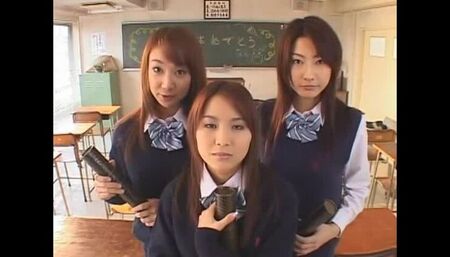 Japanese sex video featuring Marin Akizuki, Ryo Akanishi and Megumi Haruka