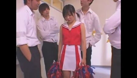 Handsome oriental Miku Hoshino making dudes dreams come true by receiveng facial cumshot