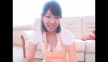 Divine busty Japanese Nodoka Chiaki getting fingered