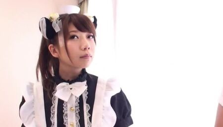 Awesome Japanese Natsu Aoi embodies her fetish dream