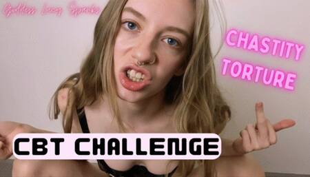 Humiliating Chastity CBT Challenge