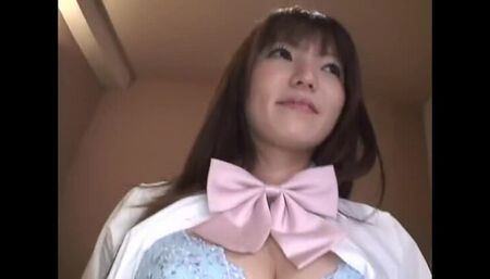 Pleasing Japanese School Uniform on real homemade porn video