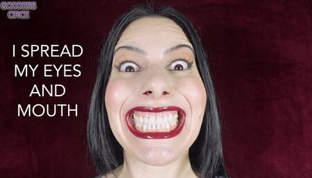 I SPREAD MY EYES AND MOUTH (Video request)