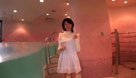 Cute flat chested asian Ruri Okino