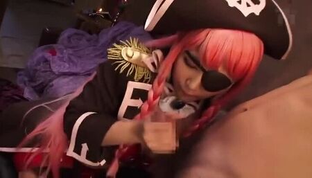 Adorable small titted Japanese Chigusa Hara making dudes dreams come true by receiveng facial cumshot