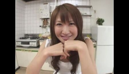 Dazzling Japanese Ryo Kiyohara performin in amazing amateur sex video