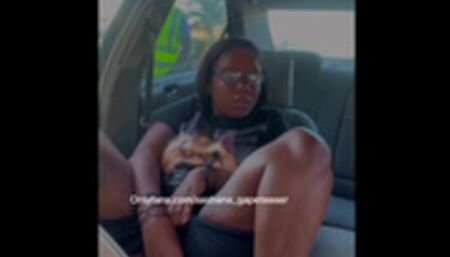 Security got caught getting head