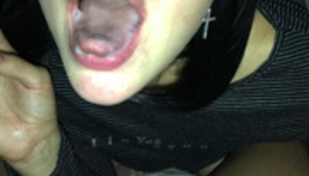 Step sister sucked my dick under the covers again