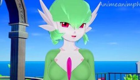 Fucking Gardevoir from Pokemon Until Creampie - Furry Anime Hentai 3d Uncensored