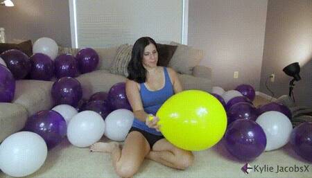 BTP Yellow 17" Balloon - Kylie Jacobs - WMV 1080p HD
