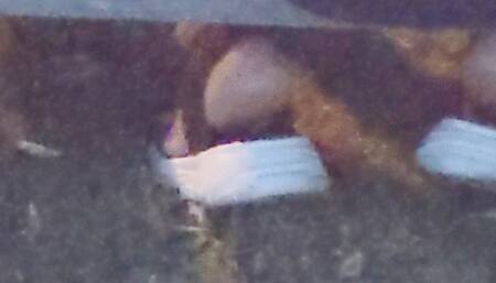 Calypso Rose - Outside Eating on a Park Bench Oct 2022