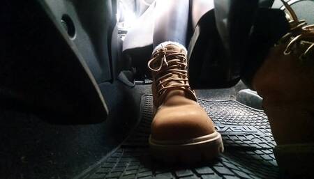 First Time Driving MAZDA Timberlands Under Pedal