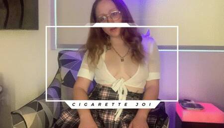 Smoking Schoolgirl JOI