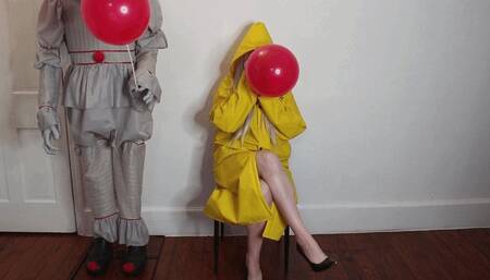 M - Popping Red Balloons with Pennywise IT