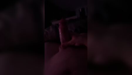 Jerking off in my bed and have a nice cumshot