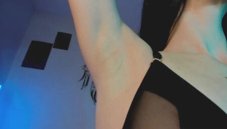 fetish close up armpits