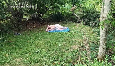 Creampie from Older Gardener