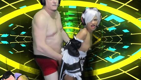 Fucking genshin impact cosplay girl