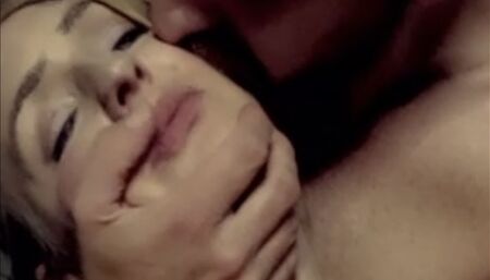 Sensual blowjob, piercing eyes, hot! Deepthroat